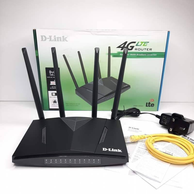 D-Link DWR-M960 Universal 4G AC1200 LTE Router