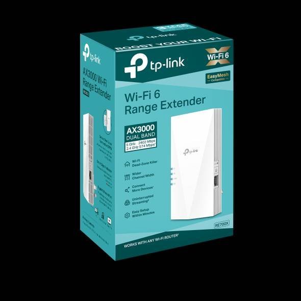 RE700X AX3000 Mesh WiFi 6 Extender - TP-Link