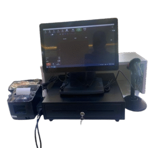 MEGATRENDS TOUCH SINGLE SCREEN POS MACHINE i3 4GB RAM 64GB SSD