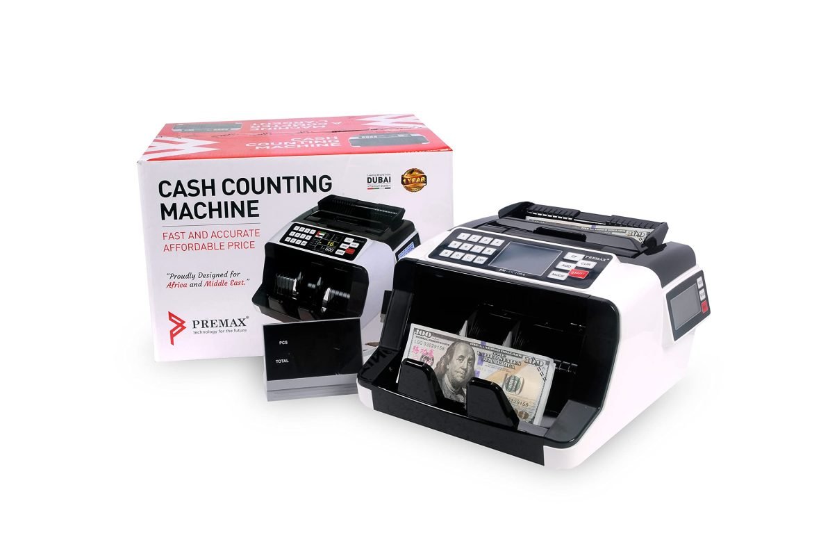 Premax TFT Display Cash Counting Machine with UV + MG + MT + IR + DD Detection, PM-CC100A - Image 2